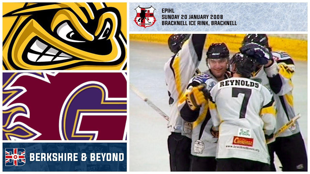 Bracknell Bees vs. Guildford Flames | 20 January 2008 | EPIHL