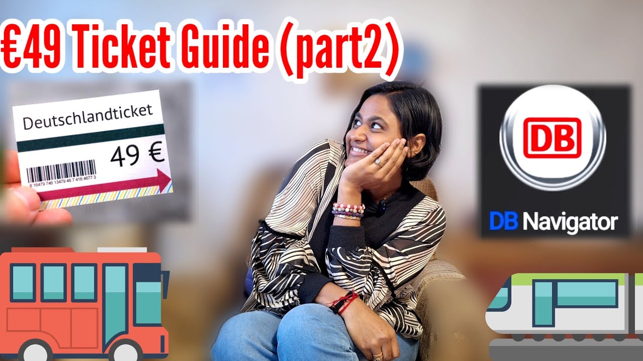 Conquer German Trains! How to Buy & Use the &euro;49 Ticket (DB Navigator Tutorial) #49euroticket