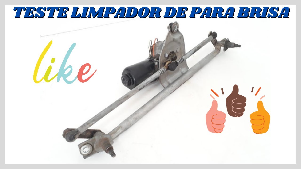 Como testar limpador para brisa GM Celta Corsa fácil rápido simples Trico TLA228 ou GM original