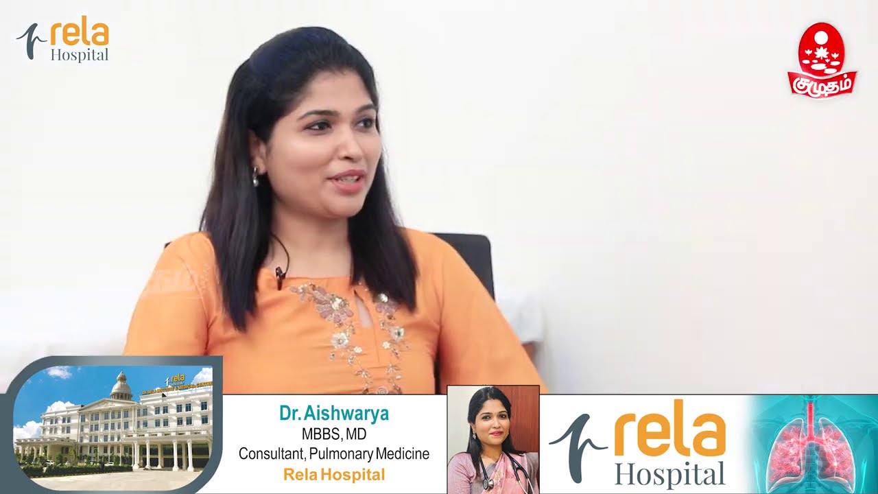 Dr Aishwarya Vinoth, Pulmonologist, Dr Rela Institute & Medical Centre | Kumudam Interview