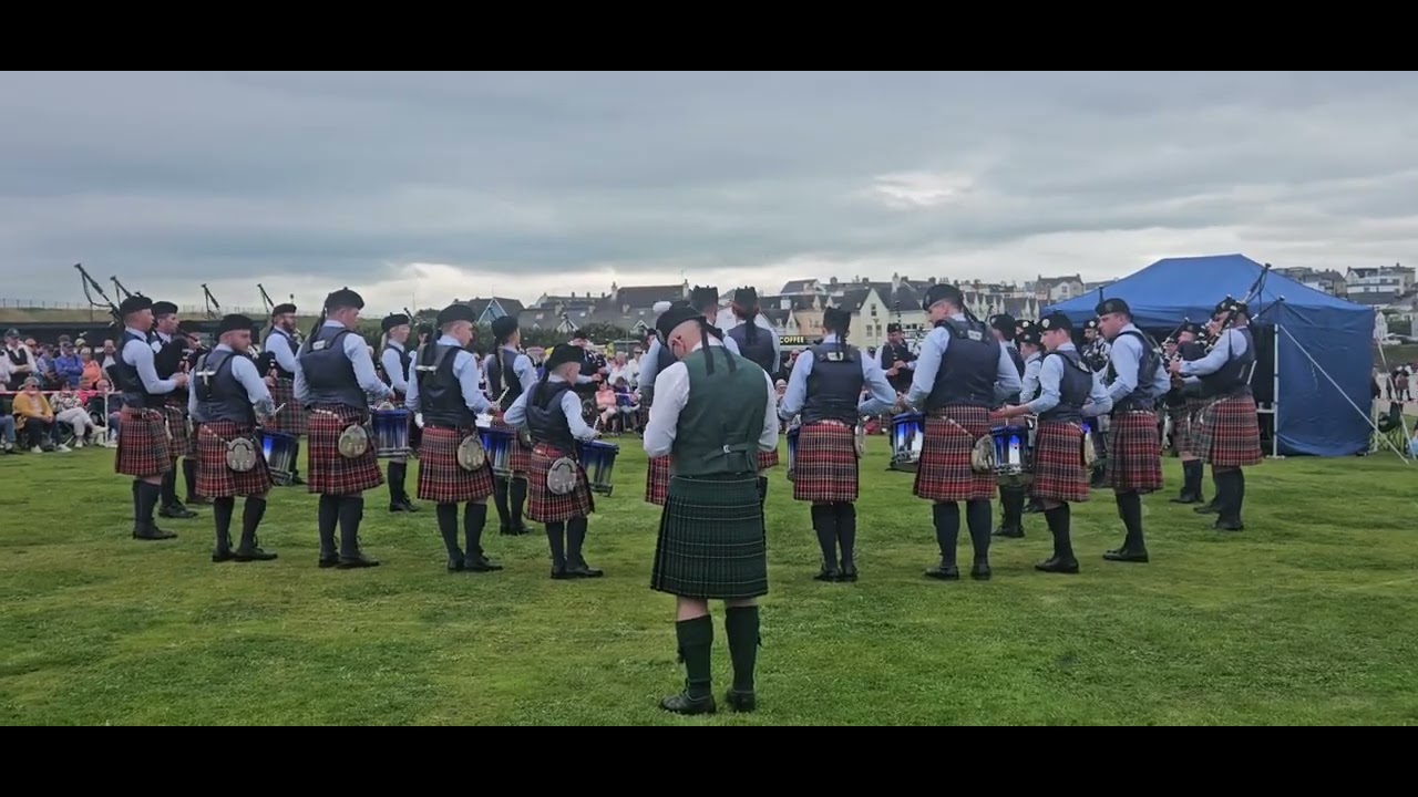 Ravara Pipe Band Medley @ Ulster Championships 2025, Portrush
