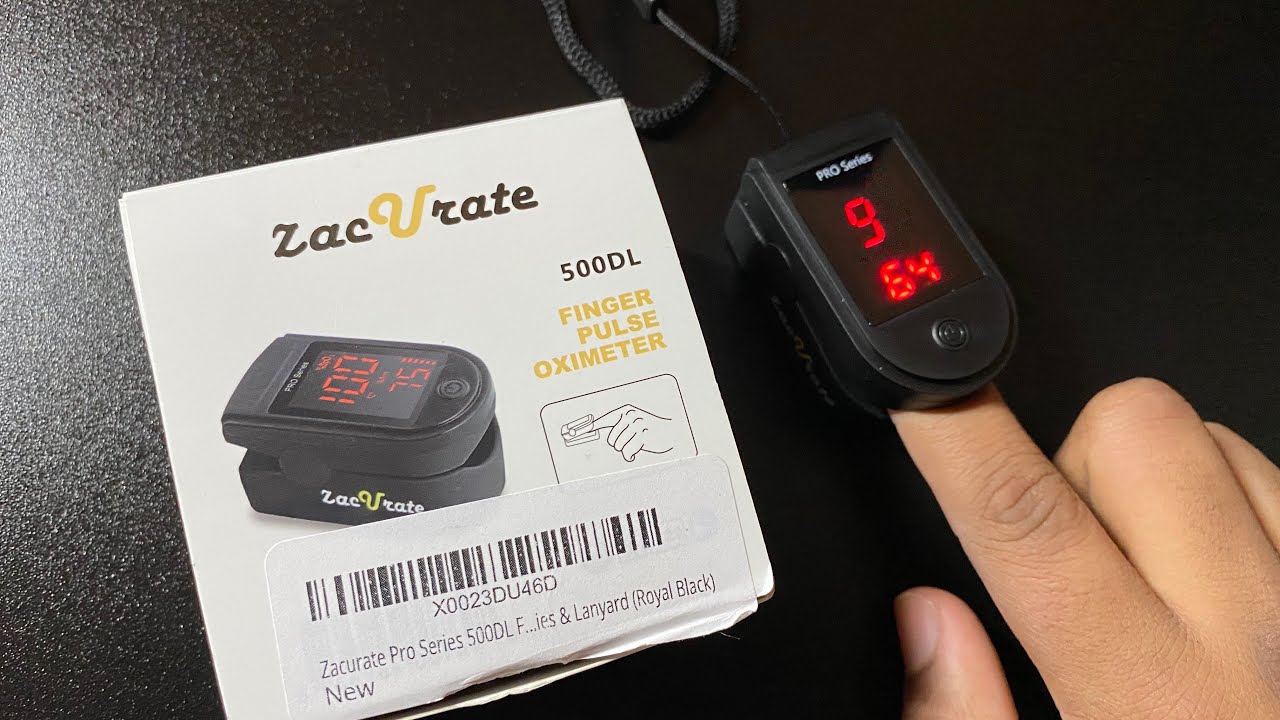 Zacurate Pro Series 500DL Pulse Oximeter
