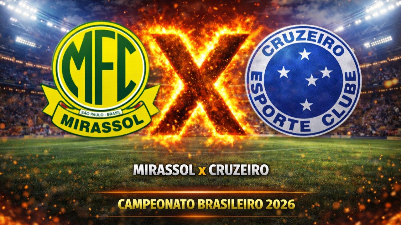 MIRASSOL X CRUZEIRO [Simulação] | Campeonato Brasileiro 2026