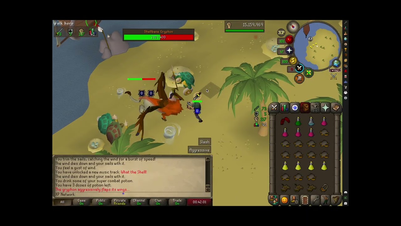 OSRS Shellbane Gryphon Kill 1 Defence Pure Guide (Troubled Tortugans)
