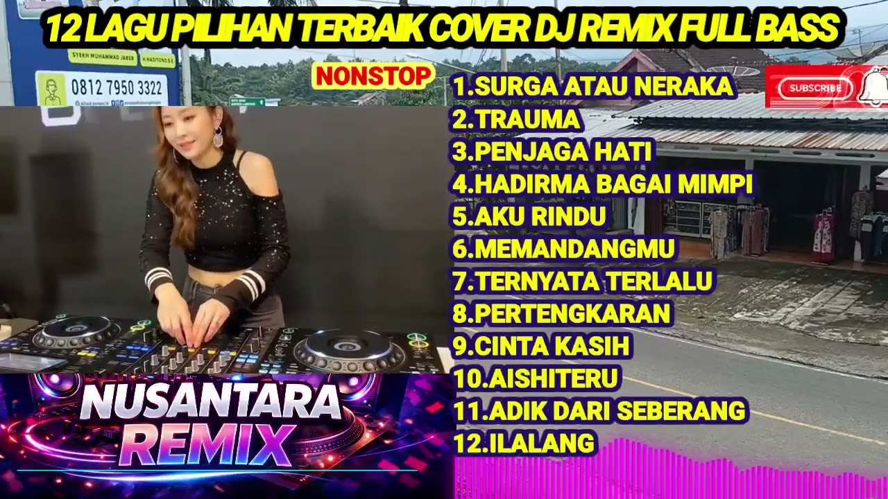 12 Lagu DJ Remix Full Bass Nonstop 2026 🔥 Lagu Pilihan Terbaik Paling Enak Didengar | Cover Remix