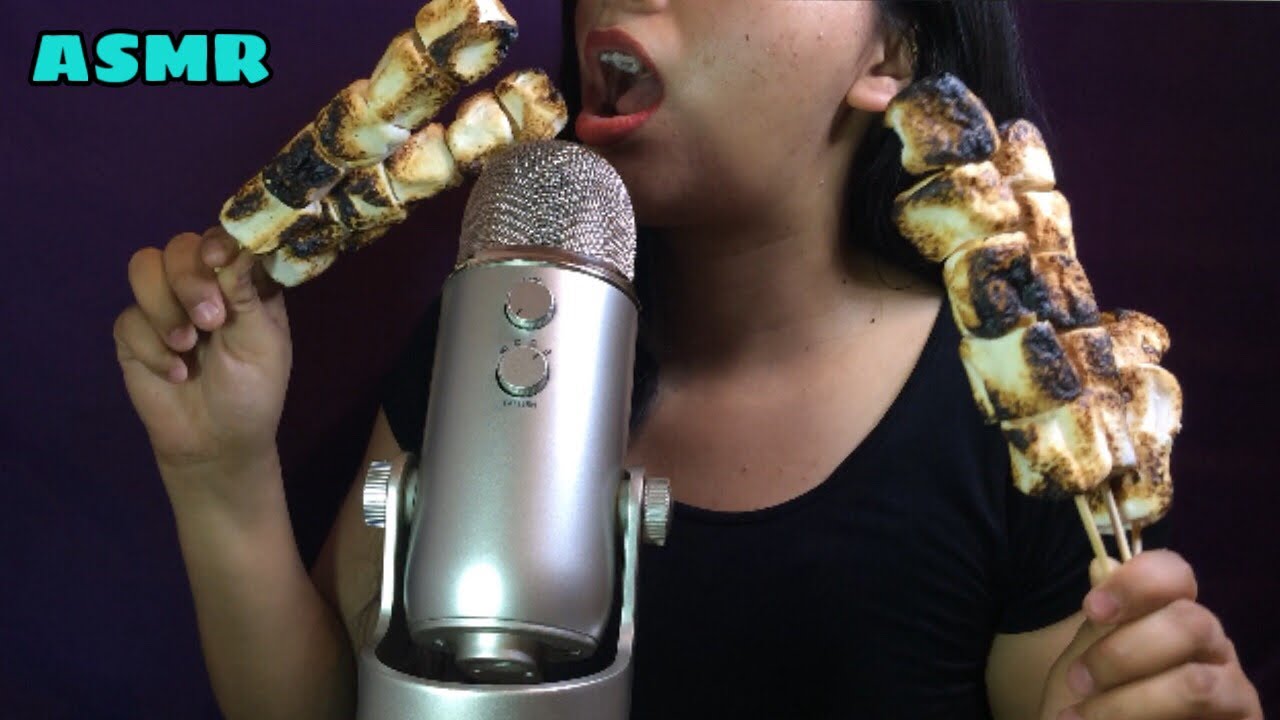 ASMR 🍡 COMIENDO BOMBONES QUEMADOS 🍡 | ASMR CHANNEL