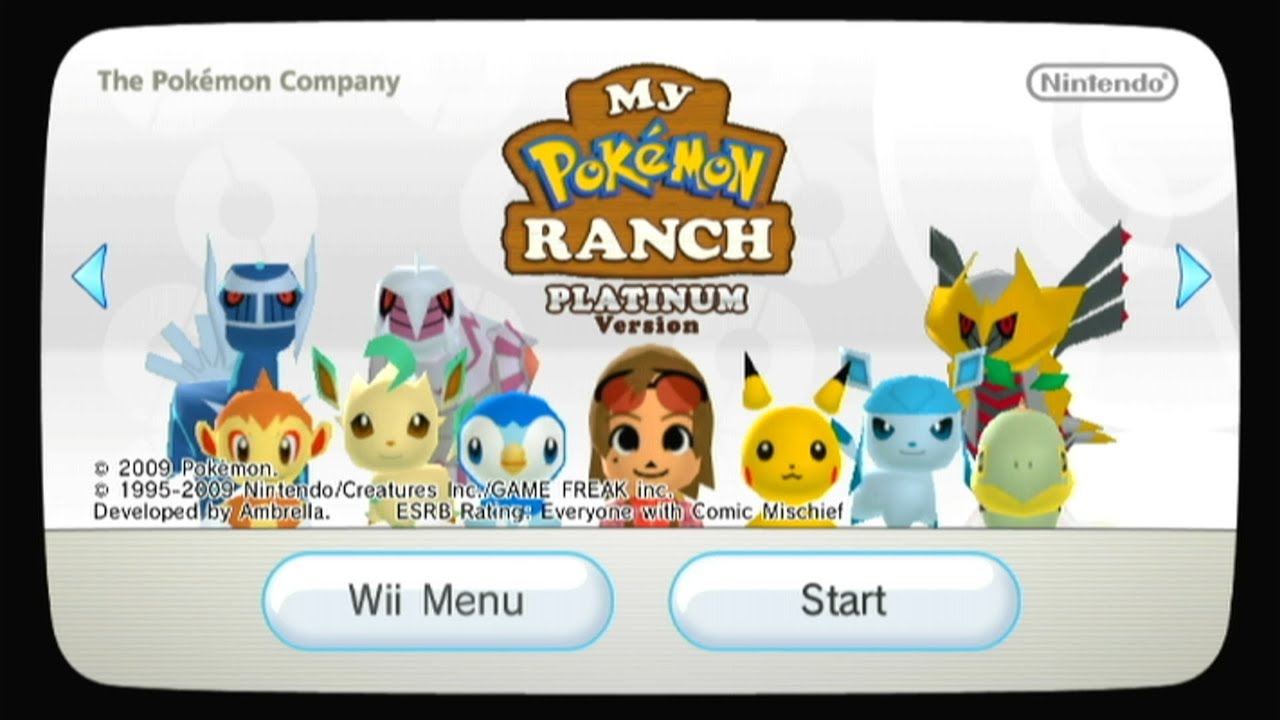 My Pok&eacute;mon Ranch Platinum Update - Full OST