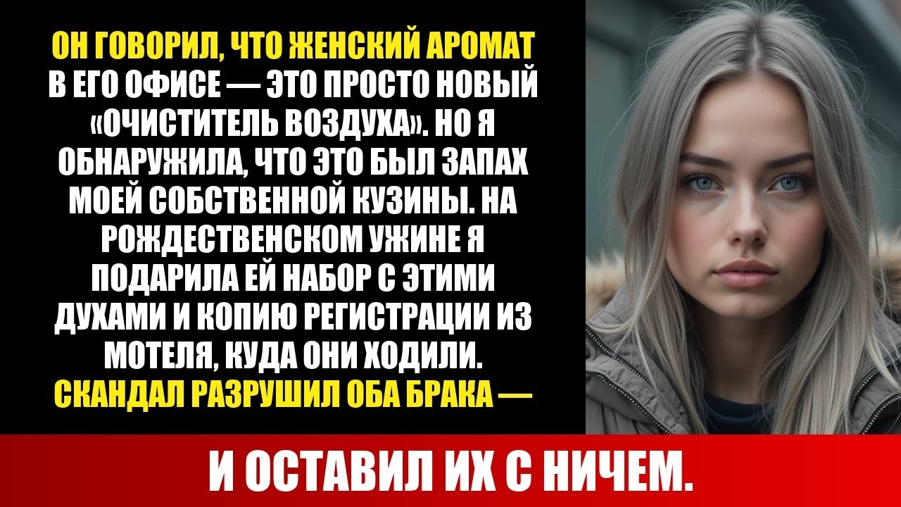 ОН ИЗМЕНИЛ МНЕ С МОЕЙ КУЗИНОЙ — И Я РАСКРЫЛА ВСЁ НА РОЖДЕСТВЕНСКОМ УЖИНЕ