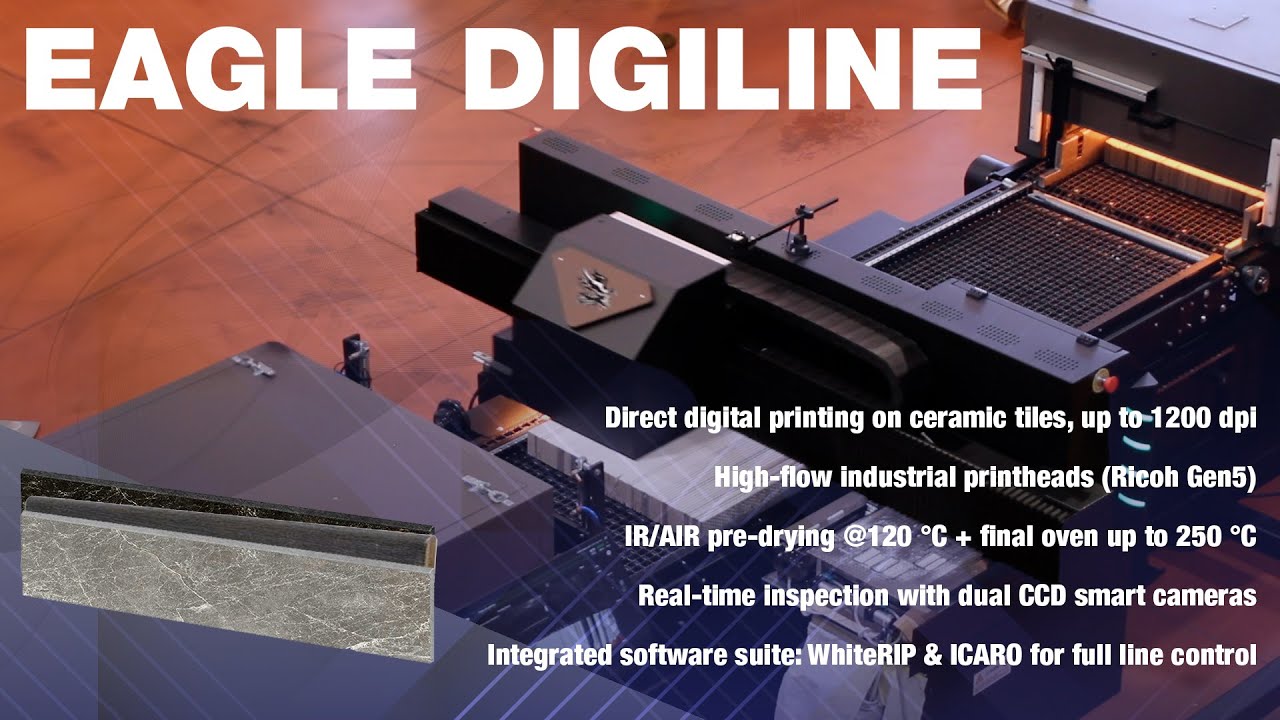 Eagle DIGILINE - Advanced Digital Printing Line for Ceramic, Glass & Metal  | 