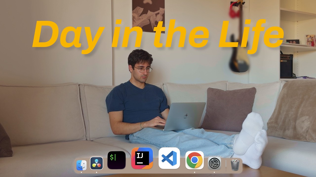 Realistic Day in the Life of a Software Engineer | Calm & Productive