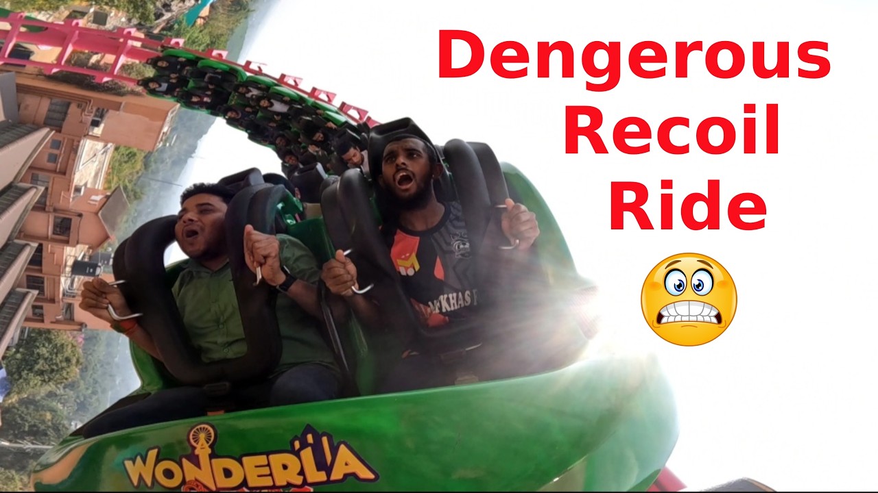 Wonderla kochi Recoil Ride Roller coaster