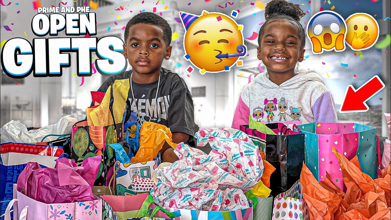 Prime & Phe open GIFTS!!!