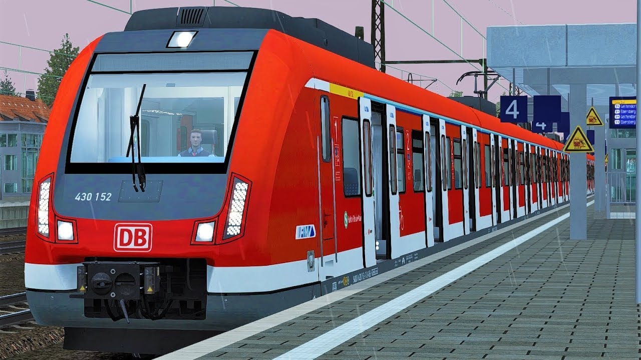 Let's Play Train Simulator 2018 S-Bahn | DB Regio AG | München - Rosenheim | BR 430