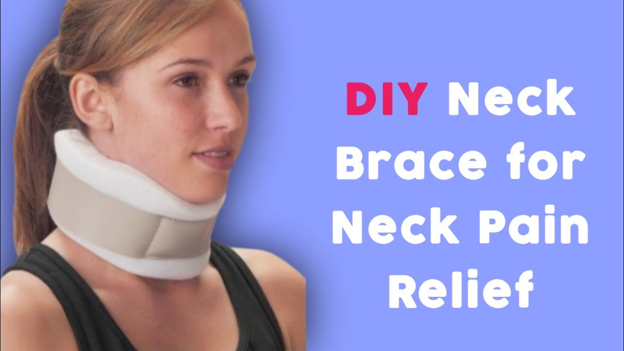 How to Make a DIY Neck Brace at Home - Easy Tutorial for Neck Support/آموزش دوخت گردنبند طبی در خانه