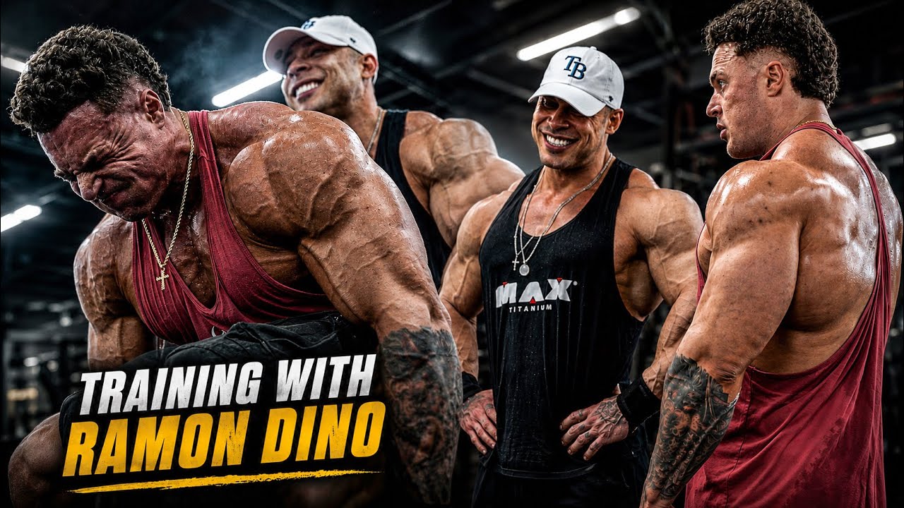 ТРЕНИРОВКА С RAMON DINO И DEREK | ПОДГОТОВКА К MR. OLYMPIA
