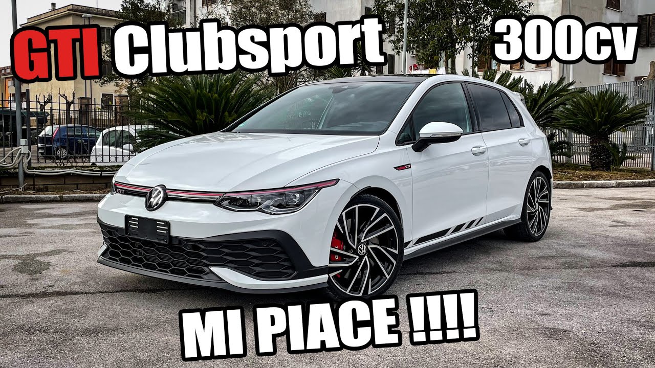GOLF 8 GTI CLUBSPORT da 300 CV !!! VA VERAMENTE FORTE !!!!