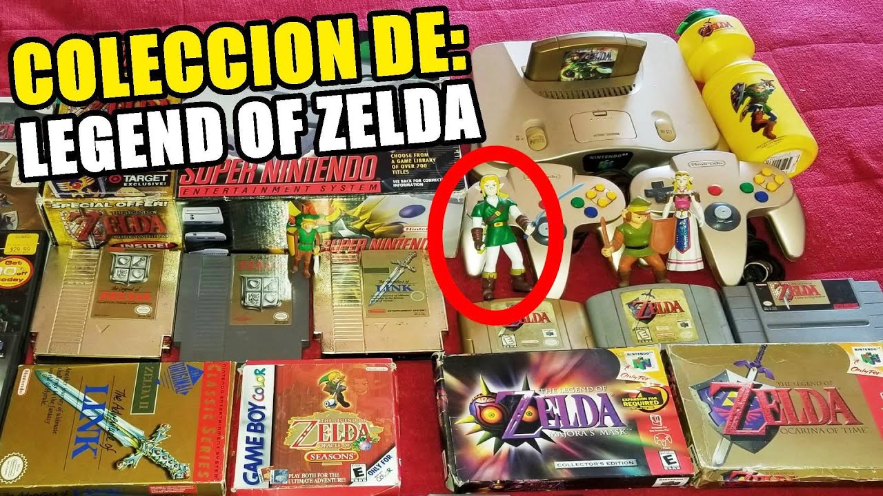 Colección The Legend of Zelda - Las Aventuras de Link en una Saga Memorable de Nintendo