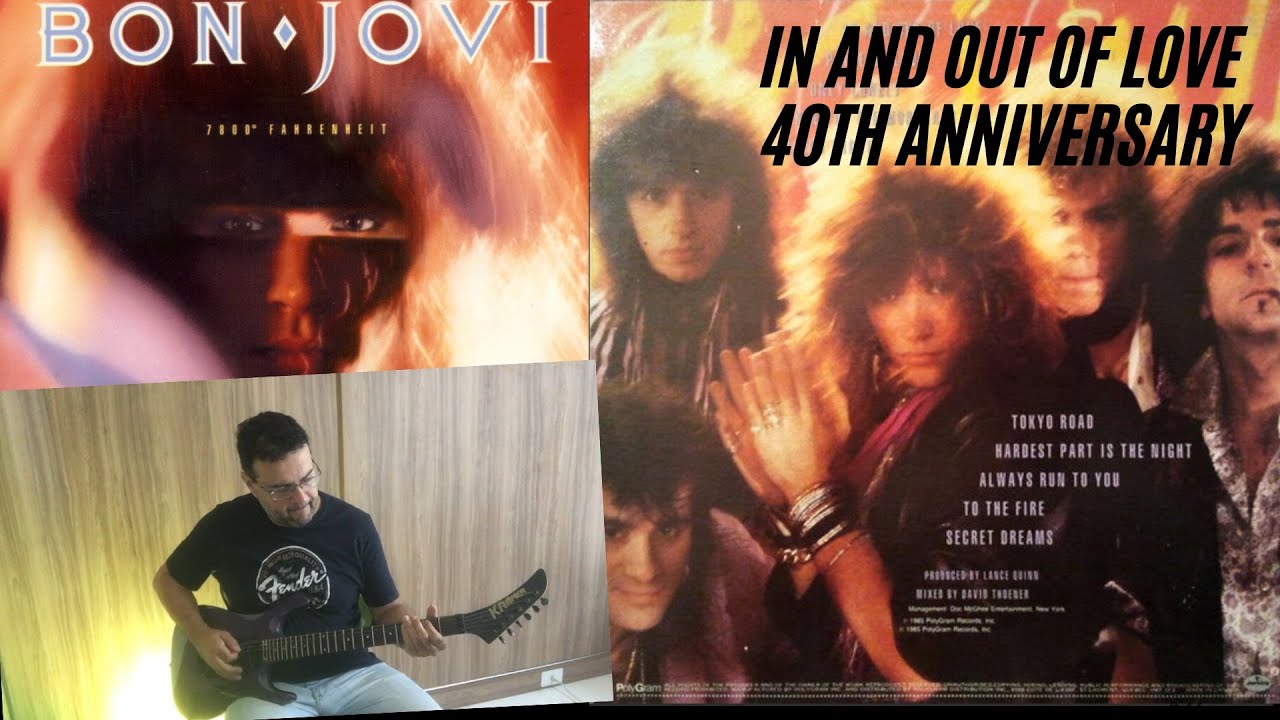 Bon Jovi - In and Out of Love (40th anniversary tribute - guitar cover by Fabio Martin Veloster)
