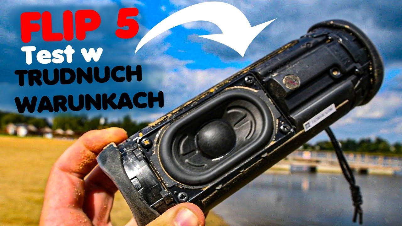 JBL Flip 5 test w TRUDNYCH WARUNKACH - W Piachu i Wodzie!