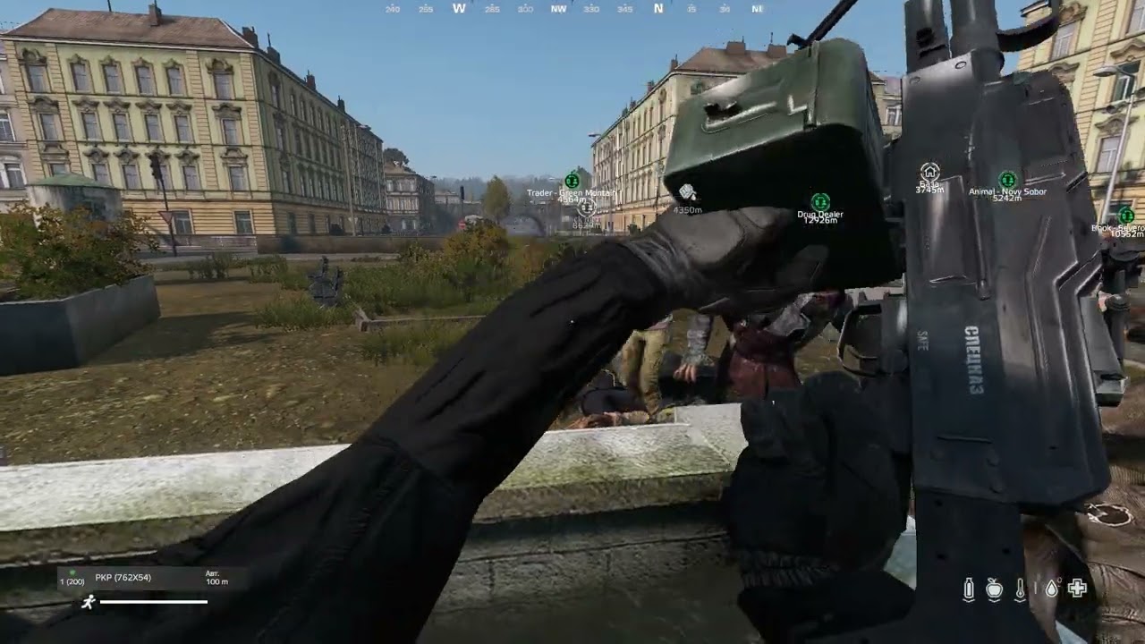 Dayz: Mod Machine Gun Test - M249, PKP and MG 42.