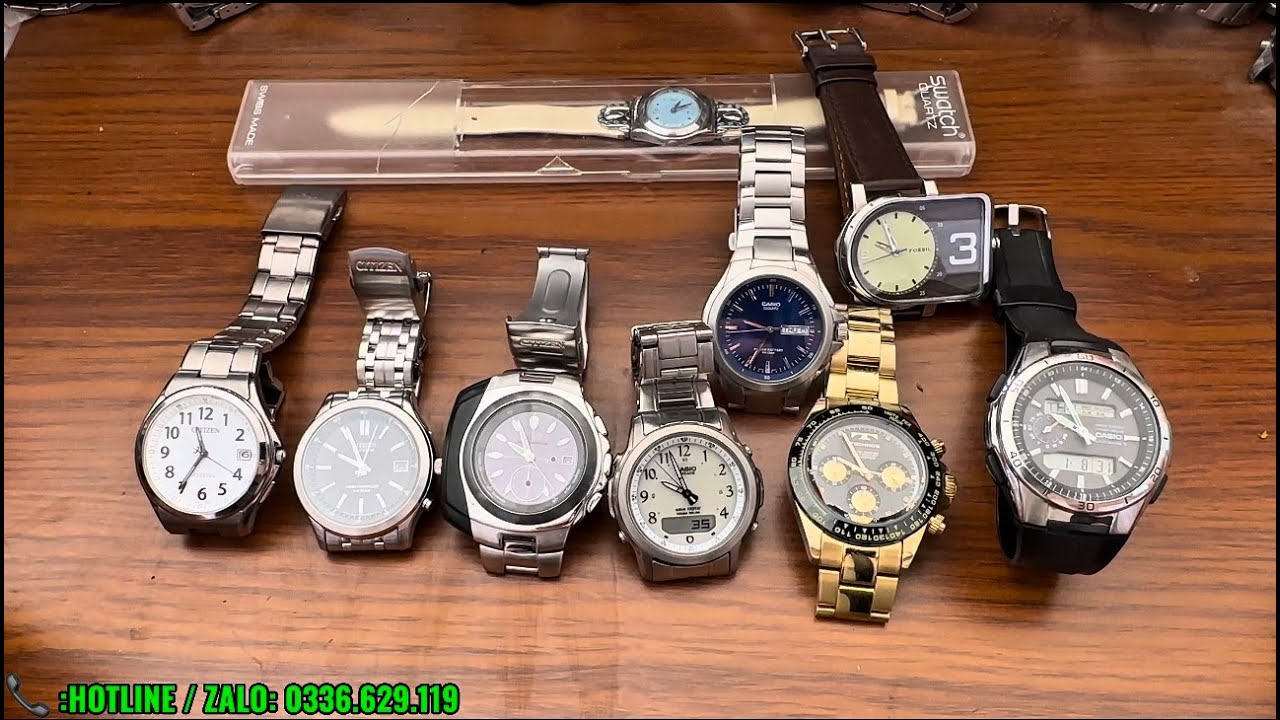 ĐỒNG HỒ.CITIZEN, CASIO, TECHNOS, SWATCH..………….… ( NGÀY: 08/01/2026 ) 📞 :HOTLINE / ZALO: 0336.629.119