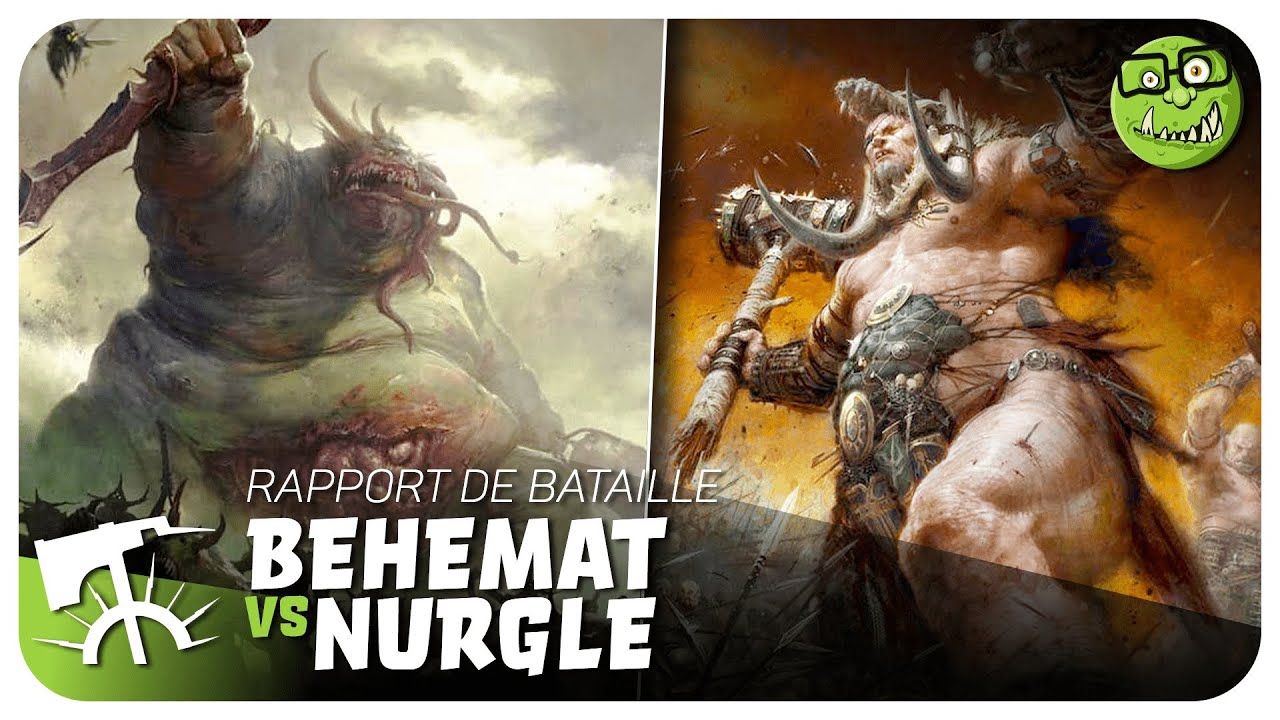 Warhammer AOS V4 - Sons of Behemat vs Nurgle