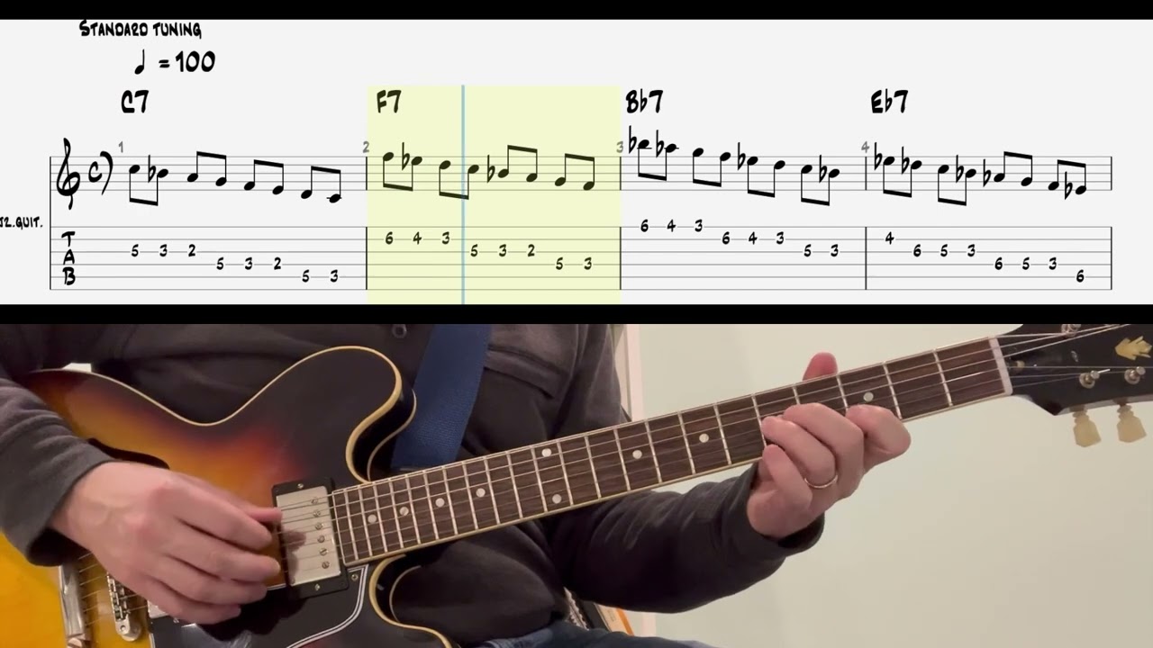 Guitar Scales and Arpeggios Fundamentals Workout - Warmup