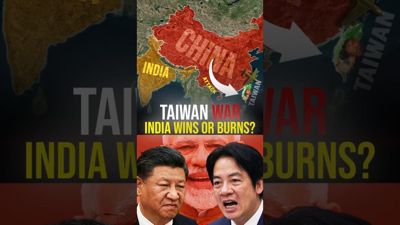 If China Attacks Taiwan&hellip; India kya karega?😳🇮🇳🇨🇳 #shorts  #mapanimation  #viralshorts