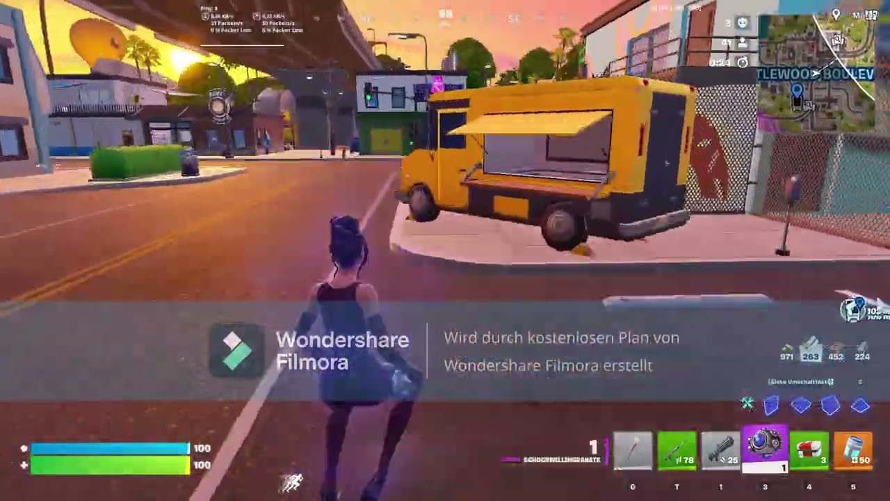 Fortnite aber ich darf nicht aus Battlewood Boulevard