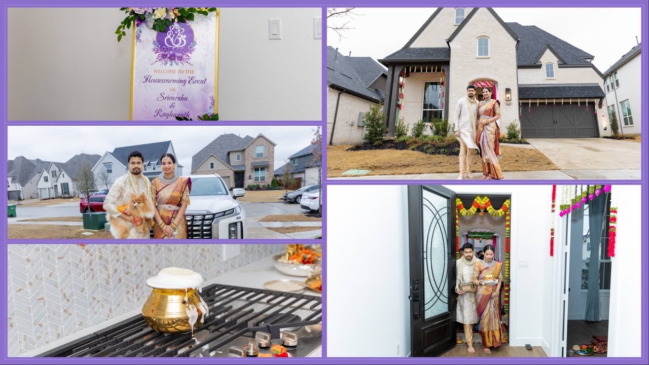 Srivarsha Raghunath | Housewarming | New House |Propser TX | USA | PPC PIX | Dallas TX| USA|NEW HOME