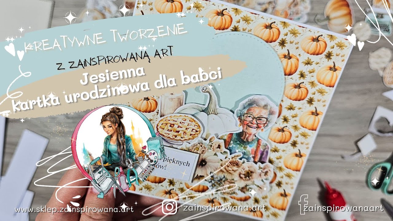Kartka dla babci z okazji jej święta