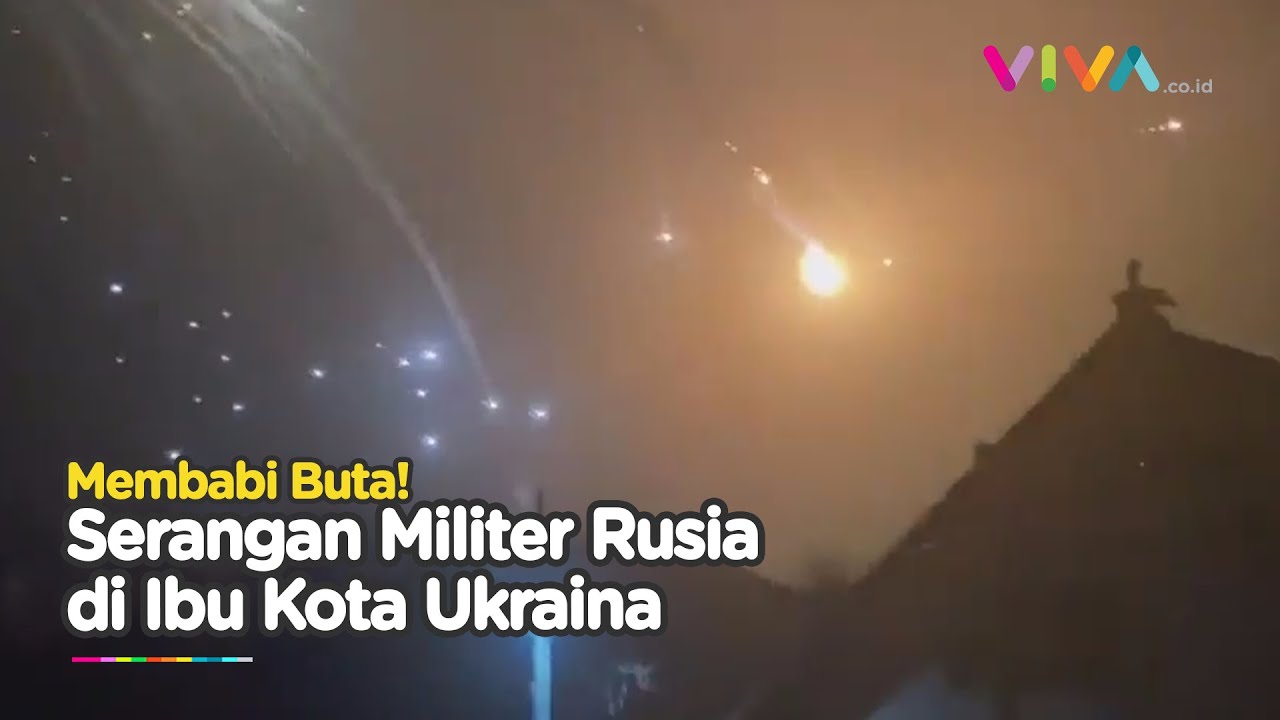 Serangan Membabi Buta Militer Rusia di Hari Kedua Invasi