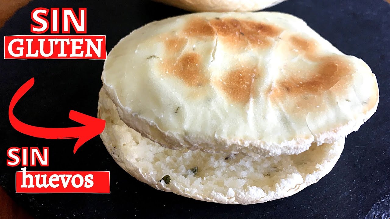 🥙  PAN de PITA  SIN GLUTEN  , Sin Lactosa  , APRENDE COMO HACERLO