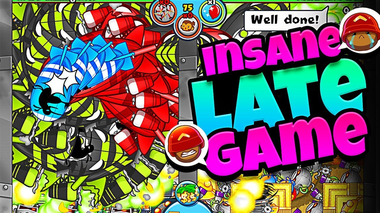 HE went LATE GAME with ME!! BLOONS TD BATTLES - MOLT