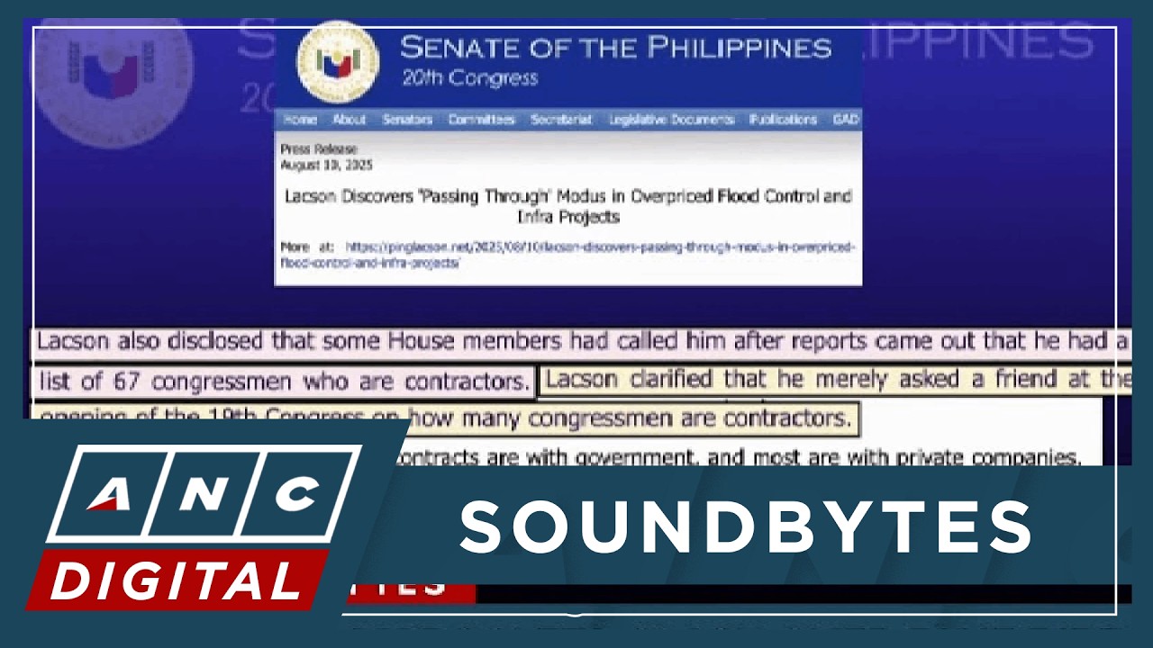 'Such hypocrisy': Lacson calls out Marcoleta's double standards on parliamentary courtesy | ANC