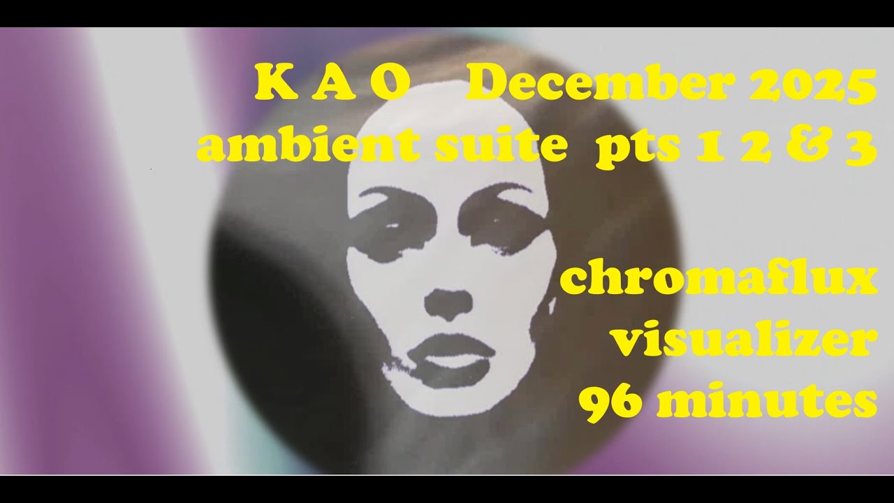 Knoxville Ambient Orchestra - Dec 2025 (chromaflux visualizer version) 96m