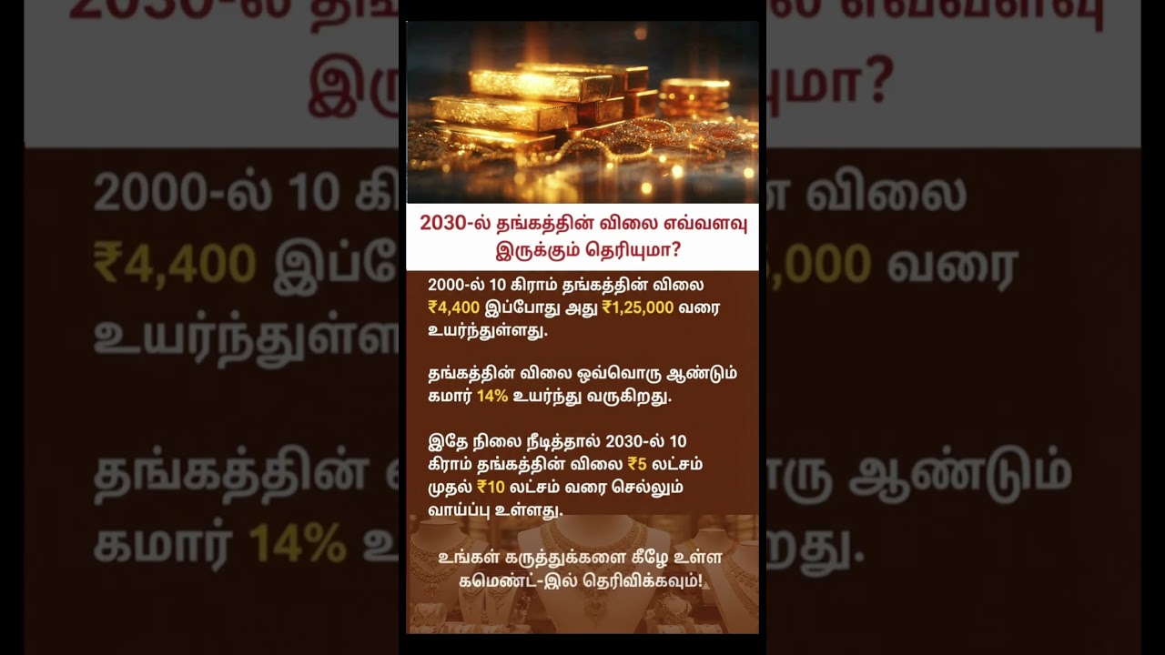 Gold Price in 2030: Will 10 Grams Reach 5 to 10 Lakhs?! Every one should Buy Now!