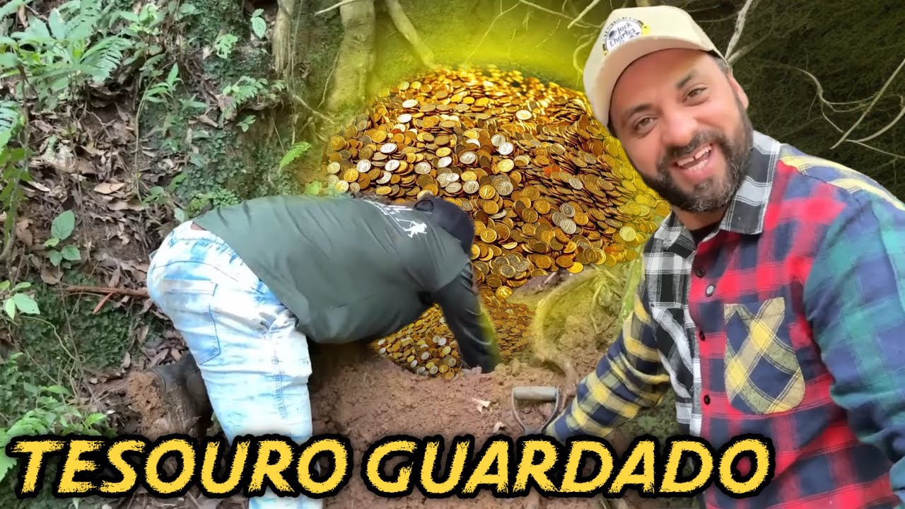 C&oacute;rrego do ouro escondia grande tesouro!