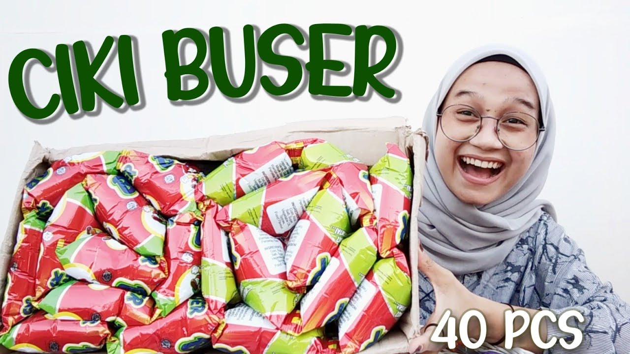 DAPET HADIAH DOBEL DI CIKI BUSER - UNBOXING LANGSUNG 1 DUS
