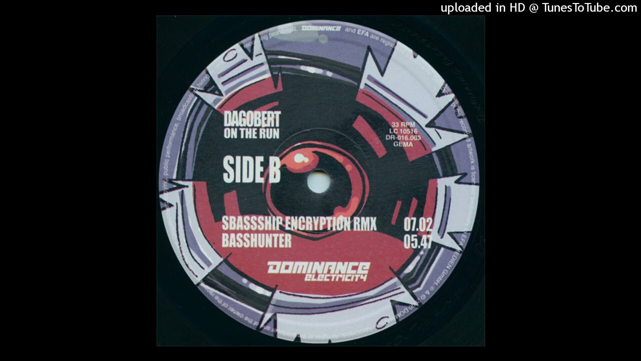 Dagobert - On The Run (Sbassship Encryption Rmx)