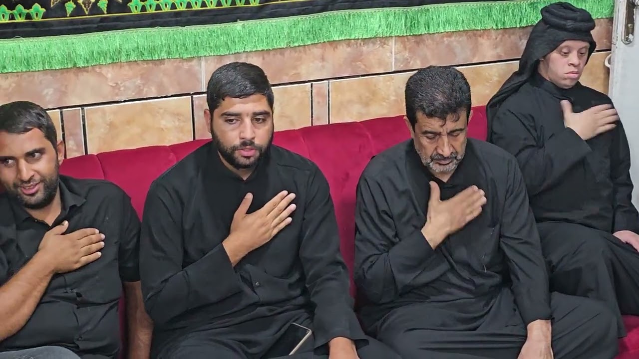 مضیف المرحوم شیخ مجید الساري ليلة شهادة امام سجاد علیه السلام حي بني هاشم الاهواز حجی خلاف العفراوي