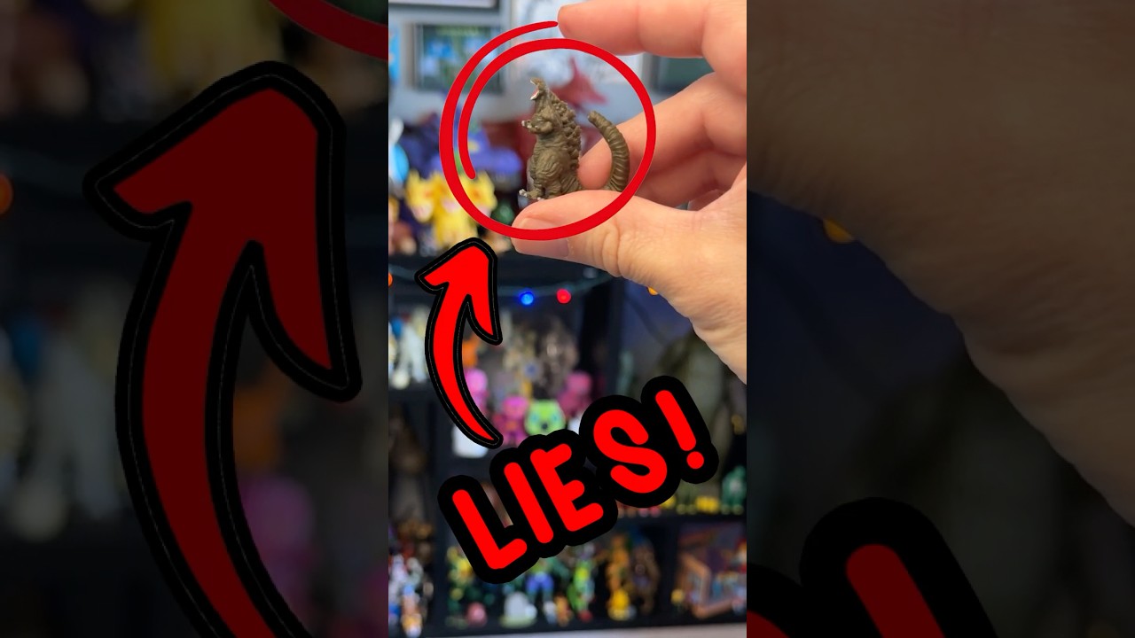 Is This the Worlds Smallest Godzilla?