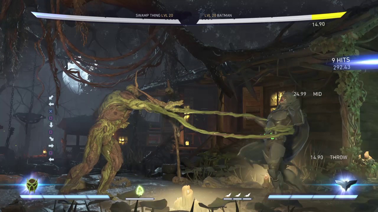 Injustice 2 Swamp Thing Meterless BNB