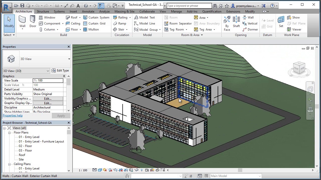 Autodesk Inventor - Wymiana danych w standardzie BIM cz. 2