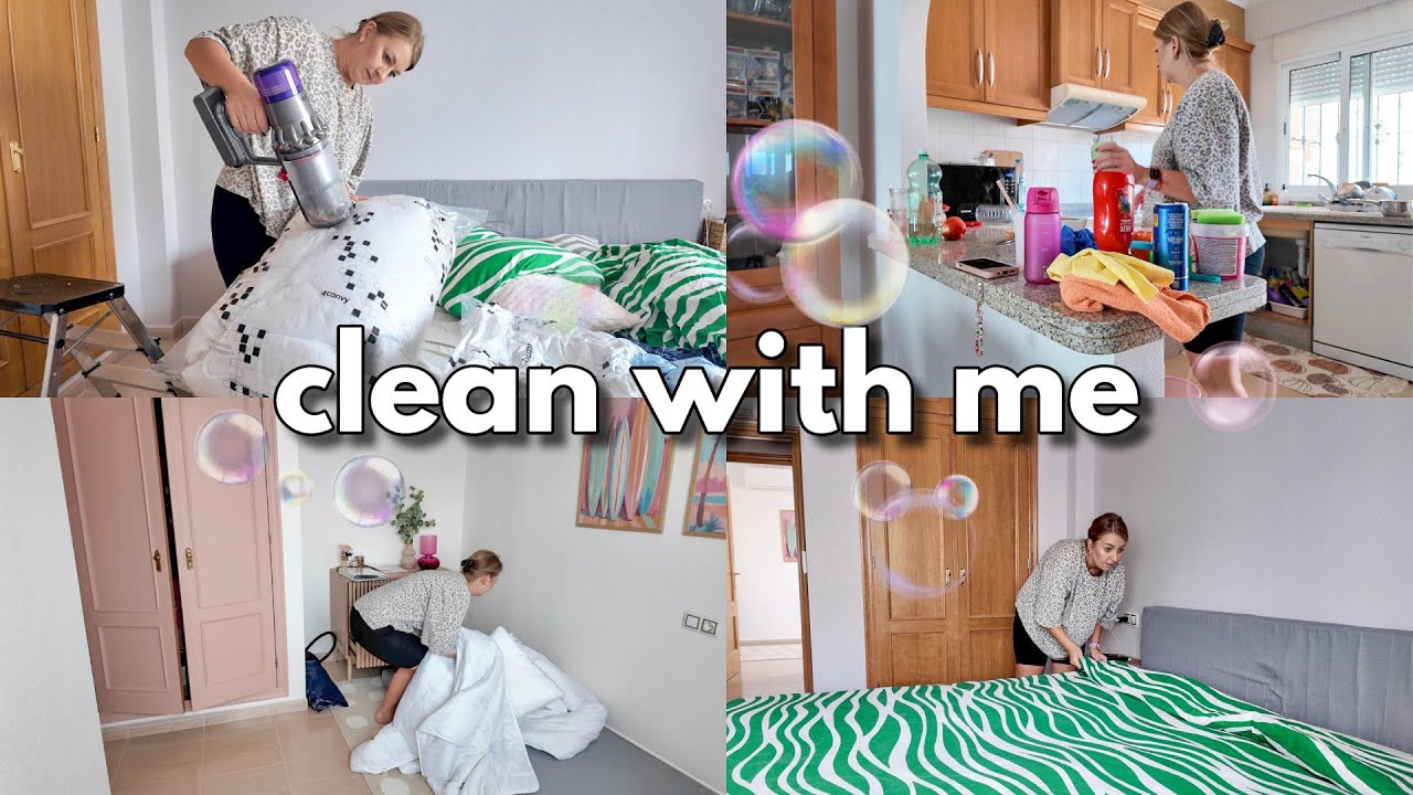 Realistyczne CLEAN WITH ME po wizycie GOŚCI 🧹 Nowe mieszkanie, MOTYWACJA i TRIKI na małą przestrzeń