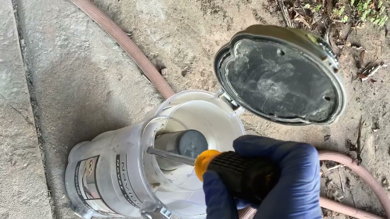Shark Navigator DLX Filter Cleaning Part 1 