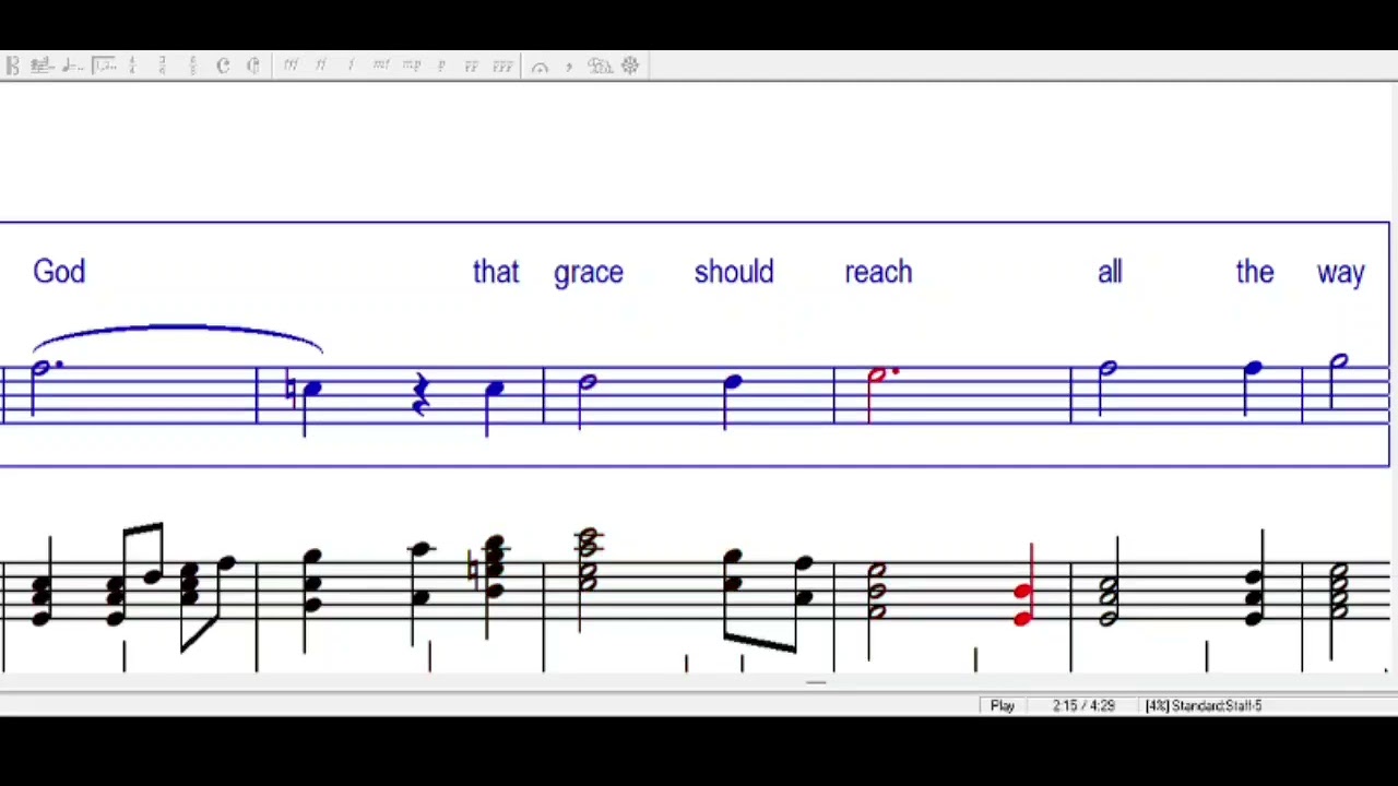 WONDROUS LOVE OF GOD I Bass Guide (Easter Song) #music #choir #cover 