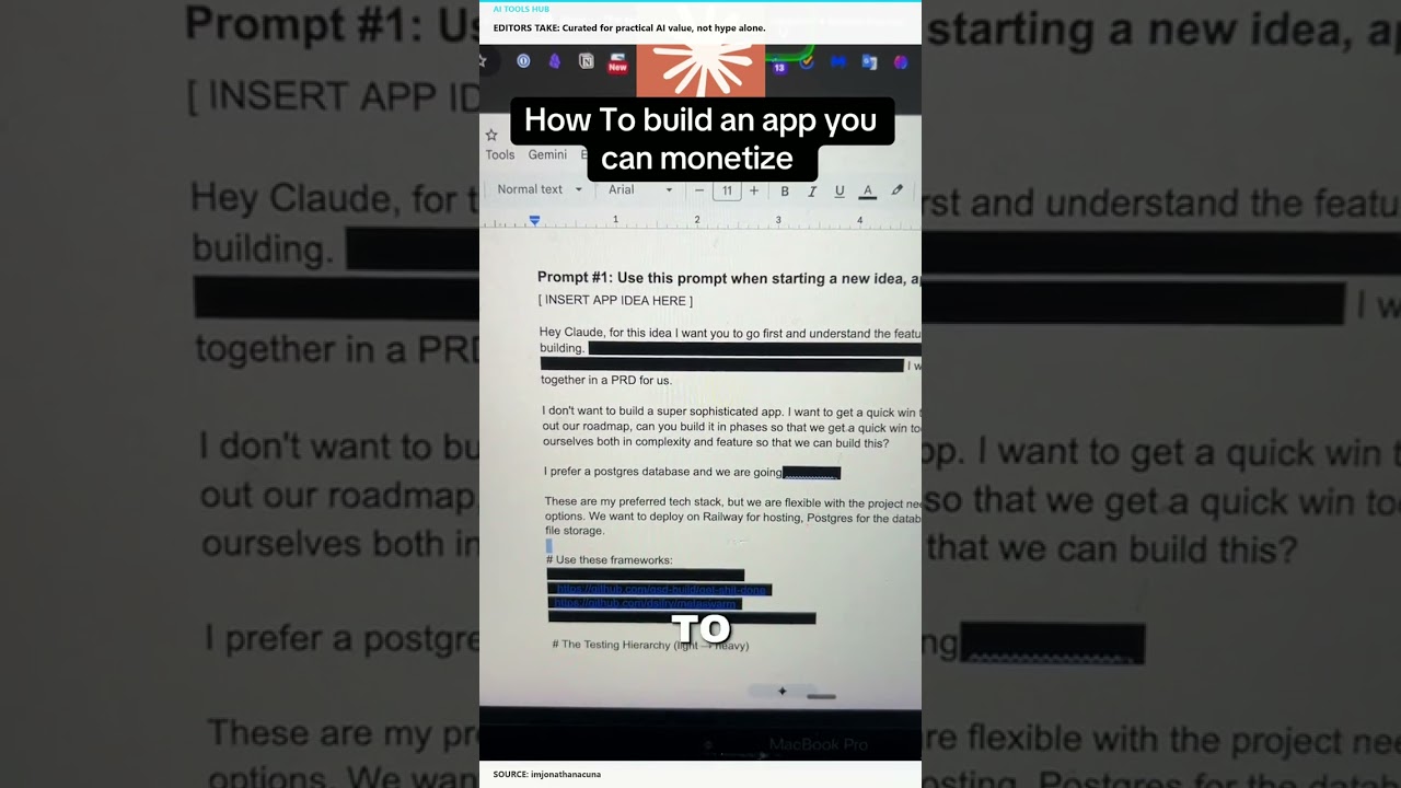 How to build an app that you could monetize in less than 60 seconds &mdash;F