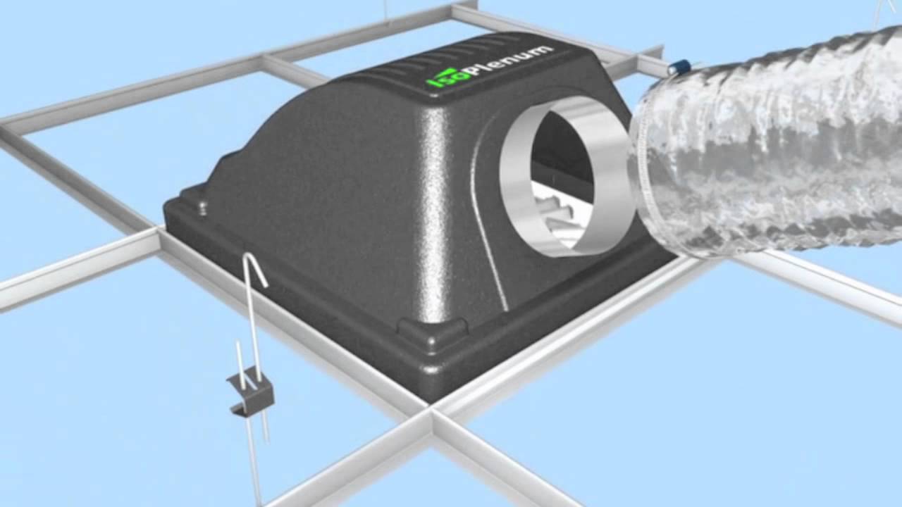 IsoPlenum&reg; lichtgewicht plenumbox