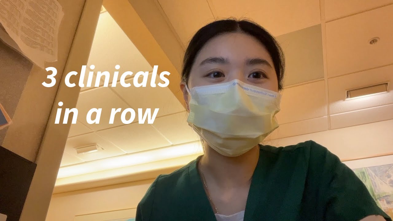 busy week in nursing school + clinicals